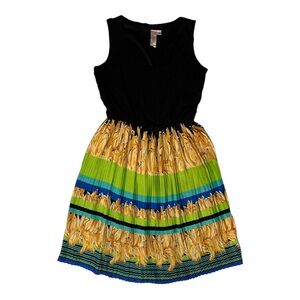 Emma & Michele Black and Multicolor Dress